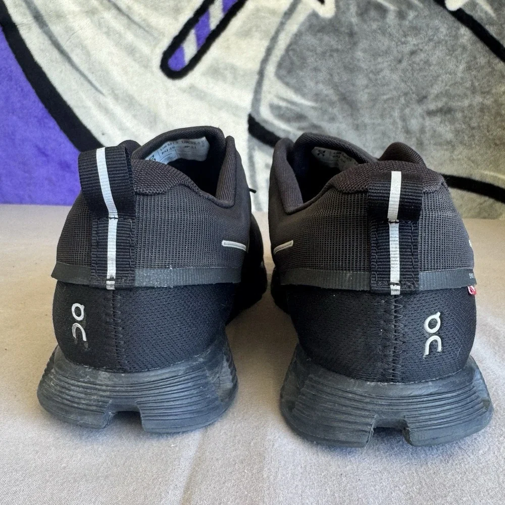 Size 13 - On Cloud 5 Men's Black‎ Running Athletic Shoes Sneakers 59.98986 Rough